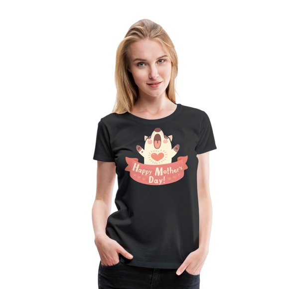 Happy Mother's Day I | Women’s Premium T-Shirt - black