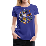 Everything Halloween | Women’s Premium T-Shirt - royal blue