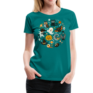 Everything Halloween | Women’s Premium T-Shirt - teal