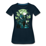 Haunted House | Women’s Premium T-Shirt - deep navy