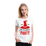 Witches Party Invitation | Women’s Premium T-Shirt - white