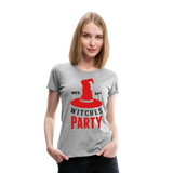 Witches Party Invitation | Women’s Premium T-Shirt - heather gray