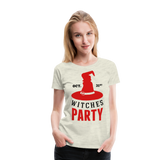 Witches Party Invitation | Women’s Premium T-Shirt - heather oatmeal