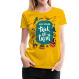 Trick Or Treat | Women’s Premium T-Shirt - sun yellow