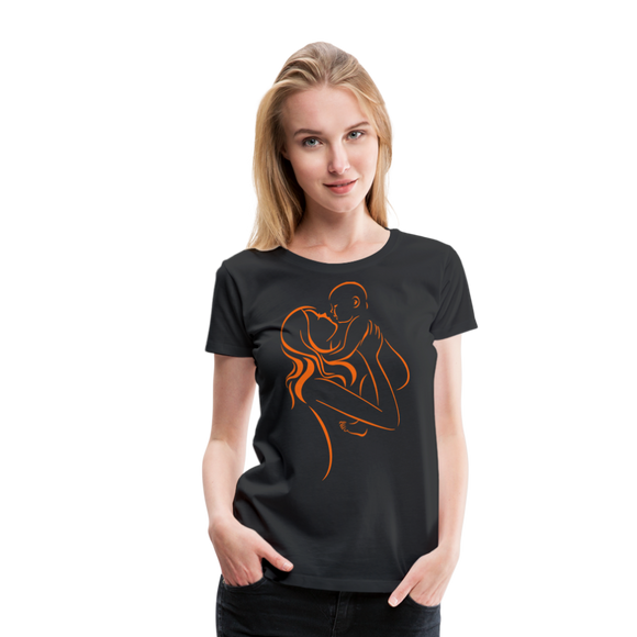 Mother With Child II | Women’s Premium T-Shirt - black