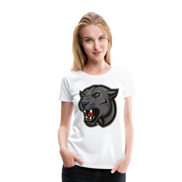 Panther | Women’s Premium T-Shirt - white