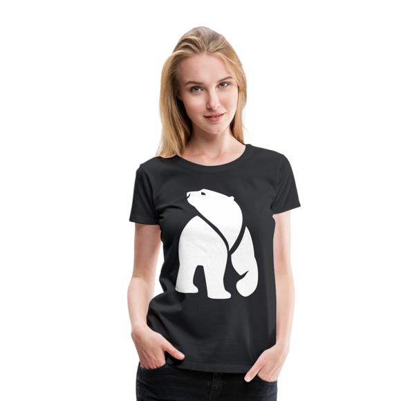 Polar Bear II | Women’s Premium T-Shirt - black